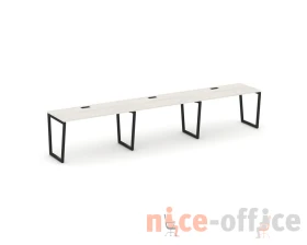 Рабочая станция 1 сторон. SN-4T2.ORS-053 4140х800х750 Стайл Проджект Фьюжн / Style Project Fusion images