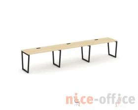 Рабочая станция 1 сторон. SN-4T2.ORS-053 4140х800х750 Стайл Проджект Фьюжн / Style Project Fusion images
