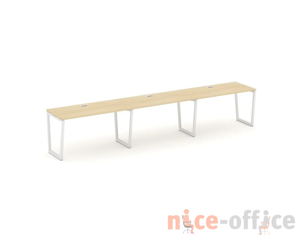 Рабочая станция 1 сторон. SN-4T2.ORS-053 4140х800х750 Стайл Проджект Фьюжн / Style Project Fusion