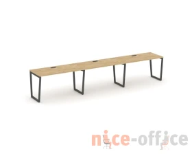 Рабочая станция 1 сторон. SN-4T2.ORS-053 4140х800х750 Стайл Проджект Фьюжн / Style Project Fusion images