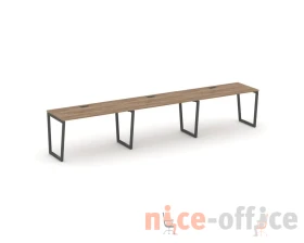 Рабочая станция 1 сторон. SN-4T2.ORS-053 4140х800х750 Стайл Проджект Фьюжн / Style Project Fusion images