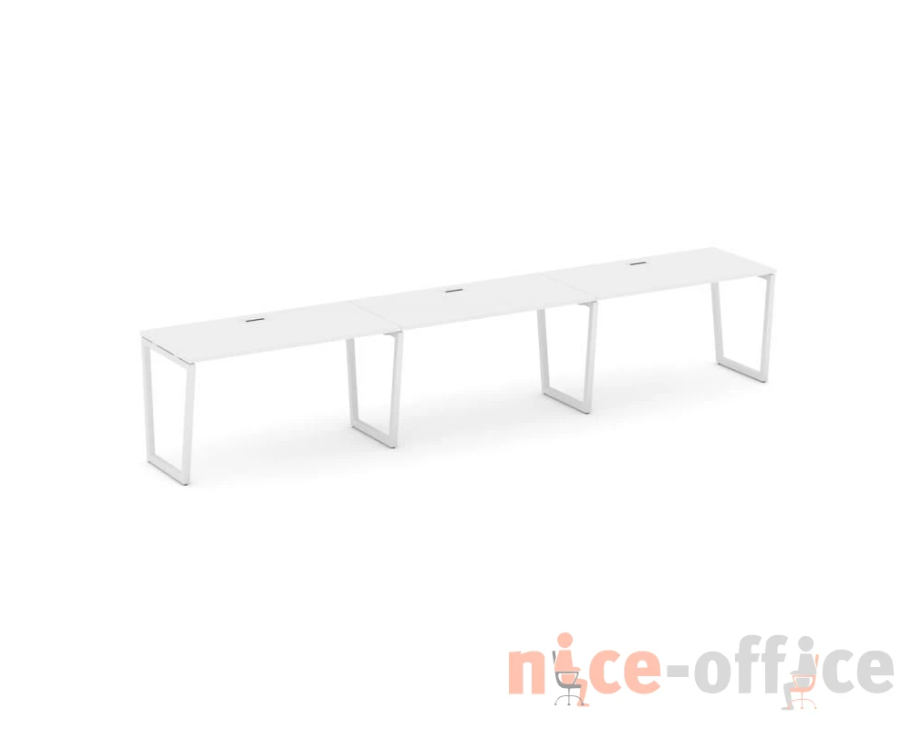 Рабочая станция 1 сторон. SN-4T2.ORS-053 4140х800х750 Стайл Проджект Фьюжн / Style Project Fusion