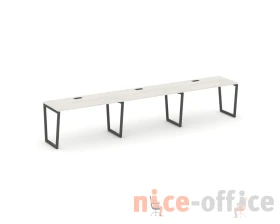 Рабочая станция 1 сторон. SN-4T2.ORS-053 4140х800х750 Стайл Проджект Фьюжн / Style Project Fusion images