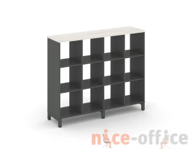 Каркас стеллажа 3 яр. 1488x400x1248 Стайл Проджект / Style Project images