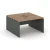 Антрацит/Дуб табак/Черная заглушка