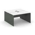 Антрацит/Белый/Черная заглушка