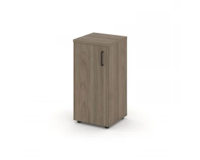 Шкаф низкий узкий левый закрытый 400x400x833 зад. стенка HDF Style Project images