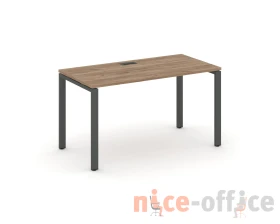 Стол письменный на П-образном каркасе 60 мм 980x600x750 Стайл Проджект / Style Project images