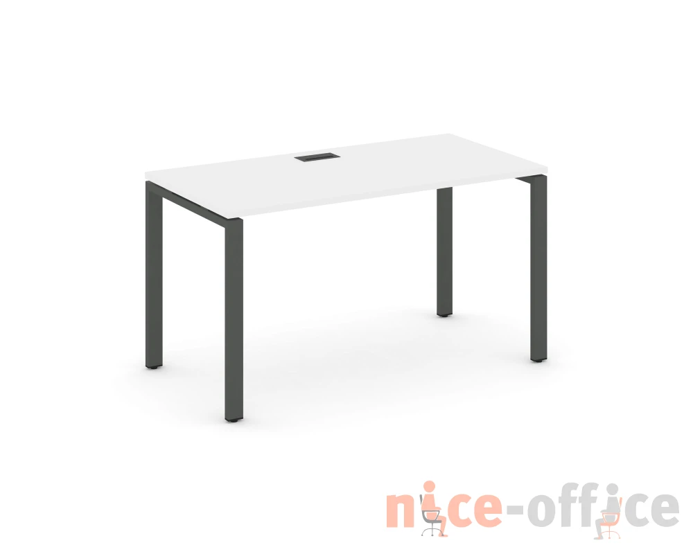 Стол письменный на П-образном каркасе 60 мм 980x600x750 Стайл Проджект / Style Project