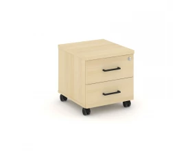 Тумба мобильная 2 ящ. Стандартные колеса 416x460x437 Style Project images