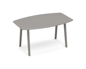 Стол для переговоров фигурный METAL 160x100x75,6 Time Metal images