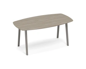 Стол для переговоров овальный METAL 180x100x75,6 Time Metal images
