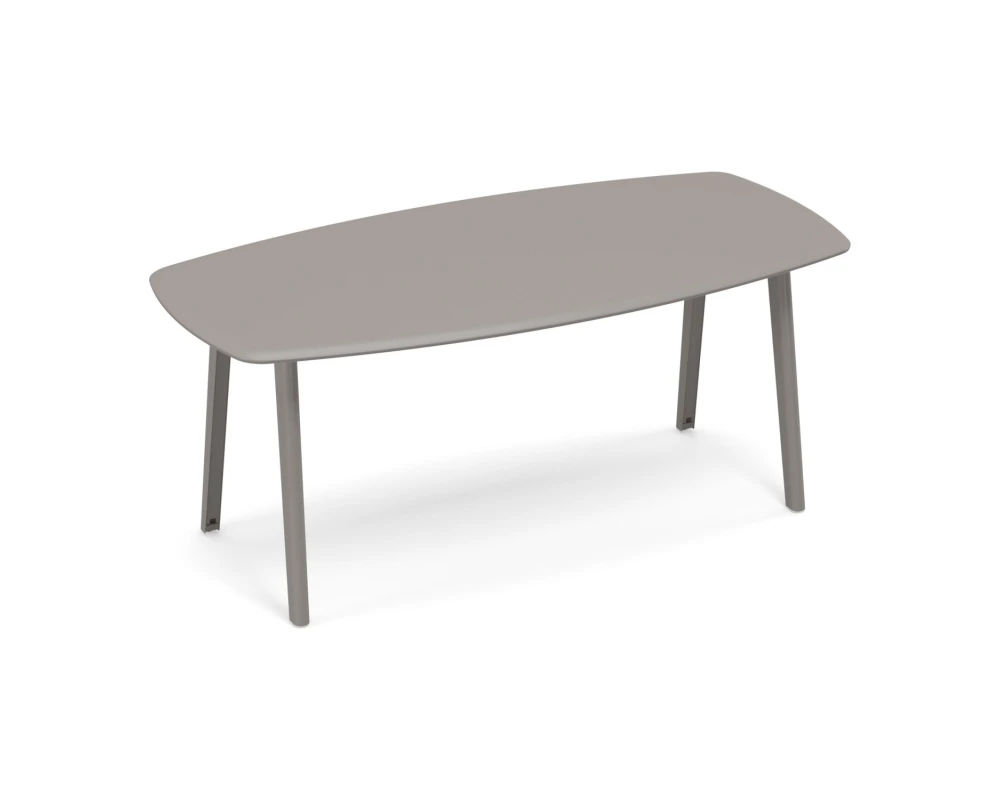 Стол для переговоров овальный METAL 200x100x75,6 Time Metal