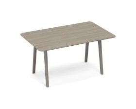 Стол для переговоров прямоугольный METAL 160x100x75,6 Time Metal images