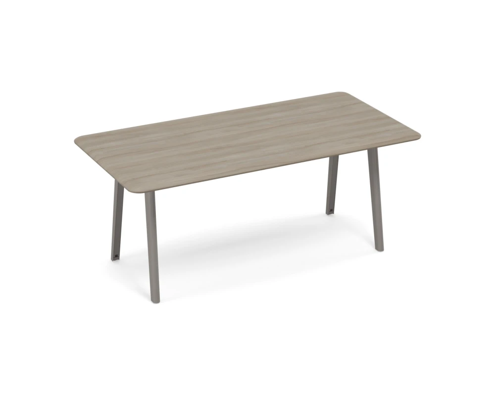 Стол для переговоров прямоугольный METAL 200x100x75,6 Time Metal