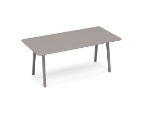 Стол для переговоров прямоугольный METAL 200x100x75,6 Time Metal images