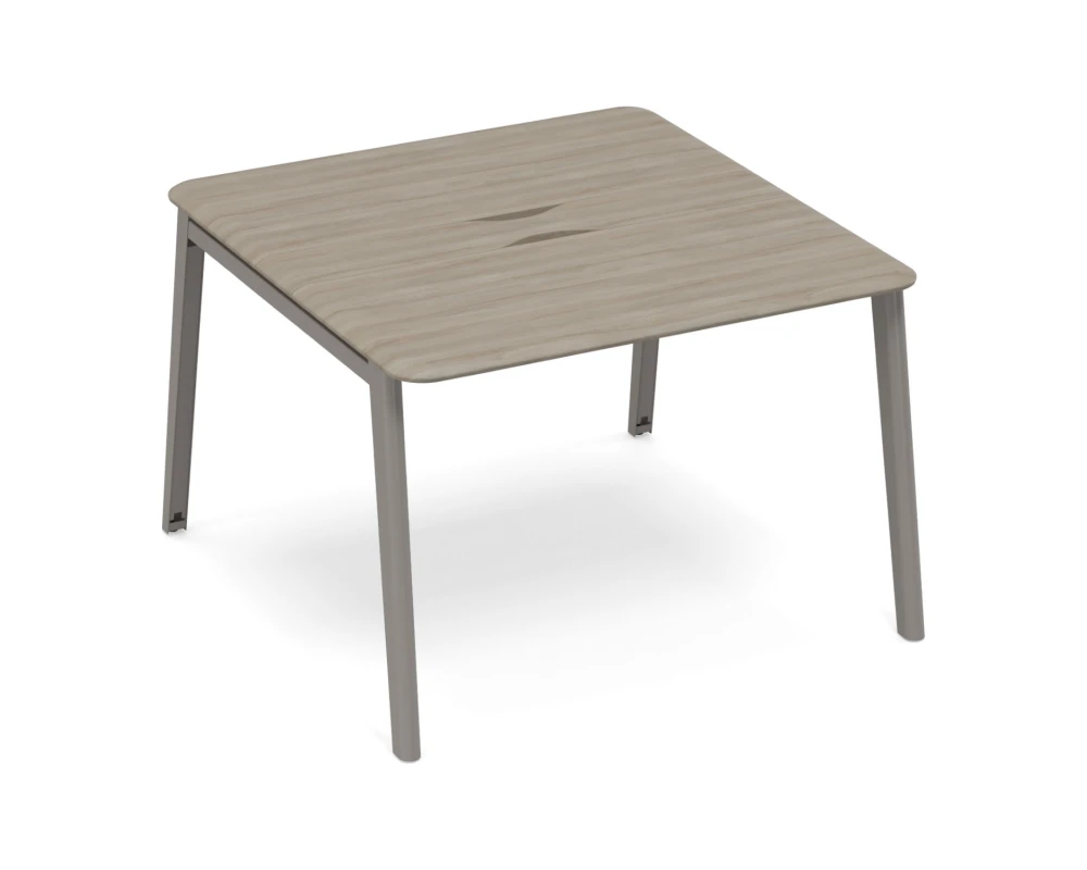 Стол для переговоров с кабель-каналом METAL 120x124x75,6 Time Metal