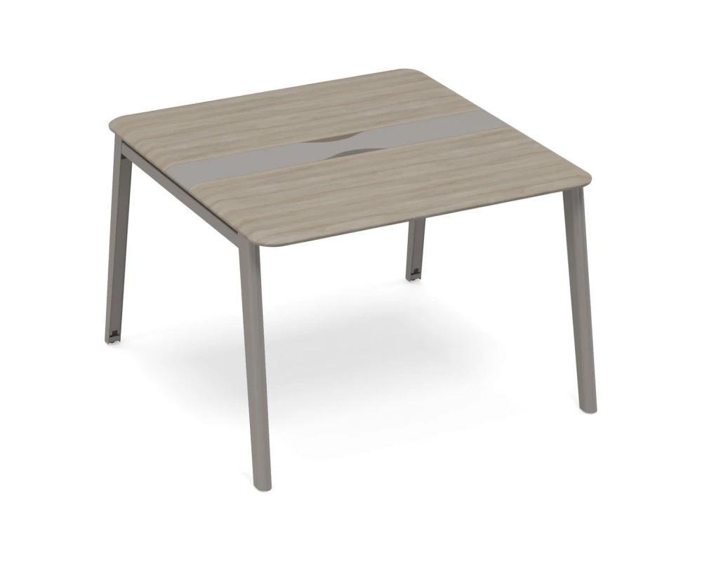 Стол для переговоров с кабель-каналом METAL 120x124x75,6 Time Metal