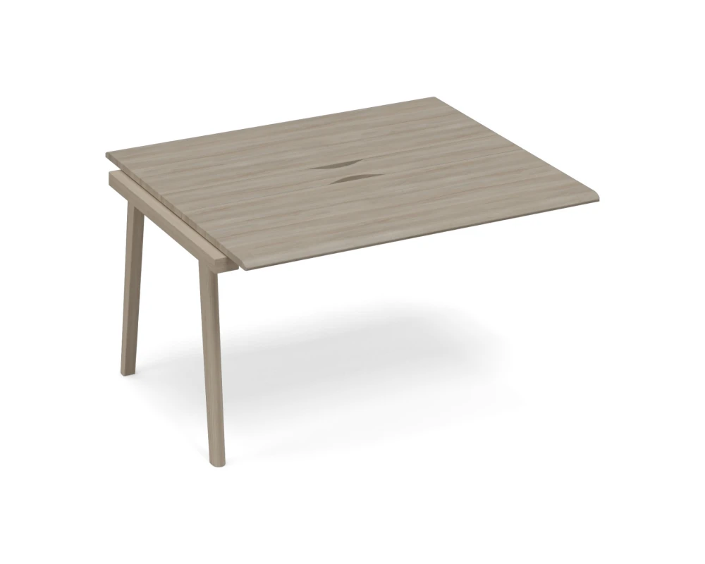 Секция стола для переговоров с кабель-каналом WOOD 140x124x75 Time Wood