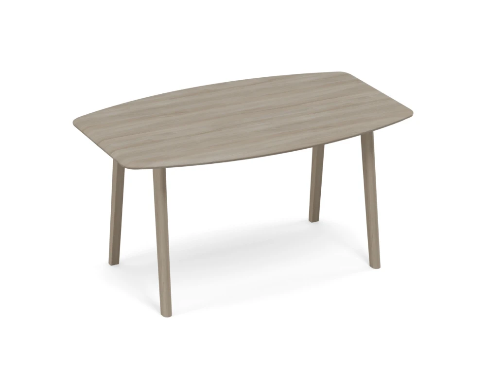 Стол для переговоров фигурный WOOD 160x100x75,6 Time Wood