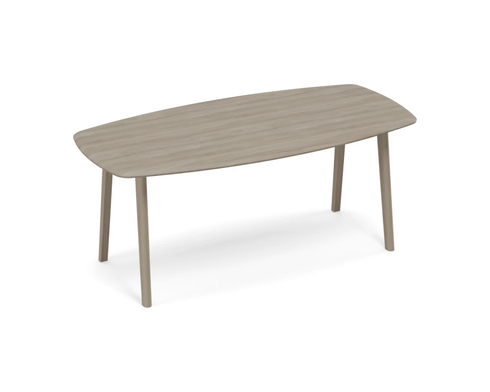 Стол для переговоров овальный WOOD 200x100x75,6 Time Wood