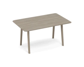 Стол для переговоров прямоугольный WOOD 160x100x75,6 Time Wood images