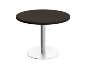 Стол для переговоров круглый на опоре колонне 110x110x75 Born images