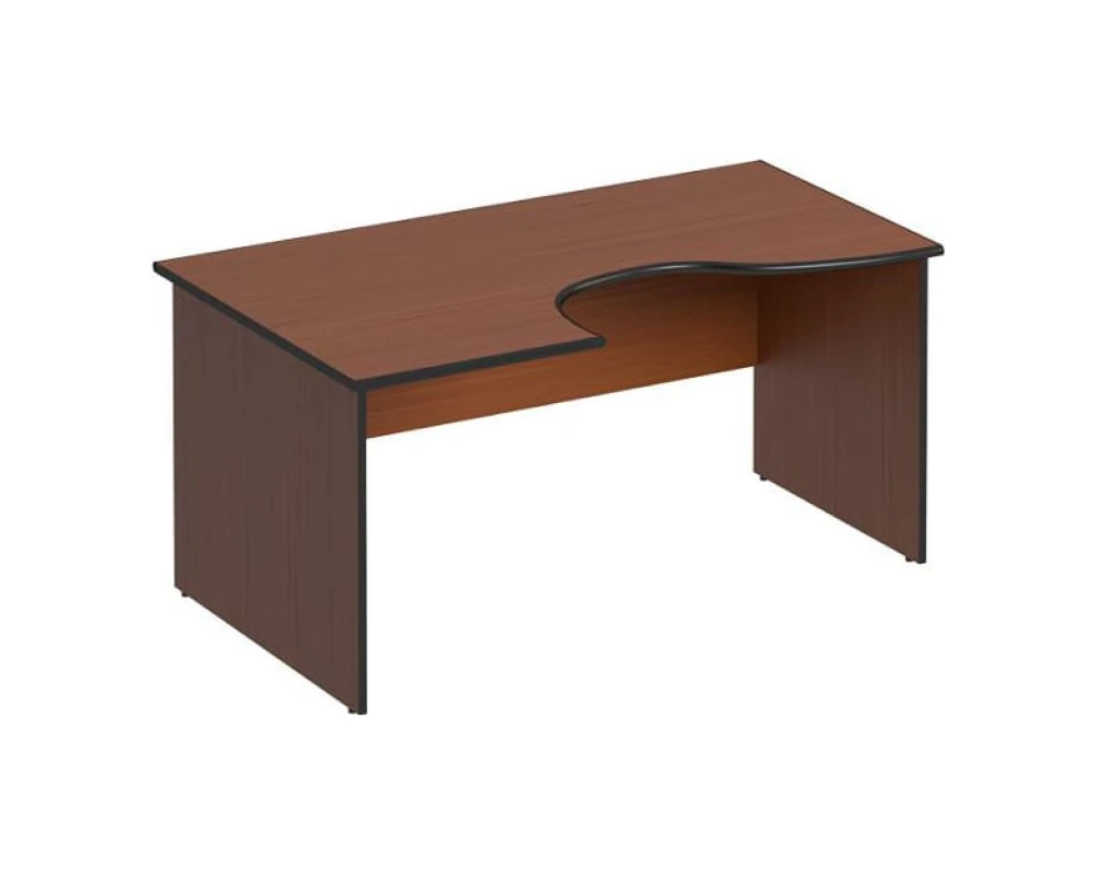 Стол письменный эргономичный левый 160x98x75 Дин-Р