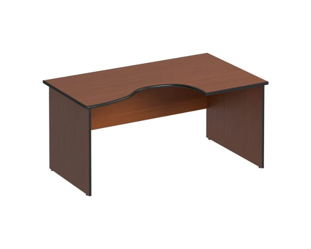 Стол письменный эргономичный правый 160x98x75 Дин-Р