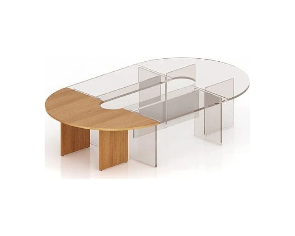 Стол для заседаний 1000х2000х768 (угловая секция) Эталон