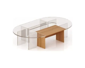 Стол для заседанний 1400х800х768 (прямая секция) Эталон images