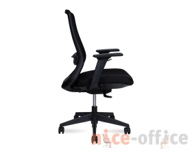 Кресло Norden Комо LB блэк / Como LB black Сетка/ Ткань, Черный images