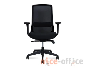Кресло Norden Комо LB блэк / Como LB black Сетка/ Ткань, Черный images