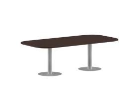 Конференц-стол на 6-8 человек овальный 2400х1200х750 Imago images