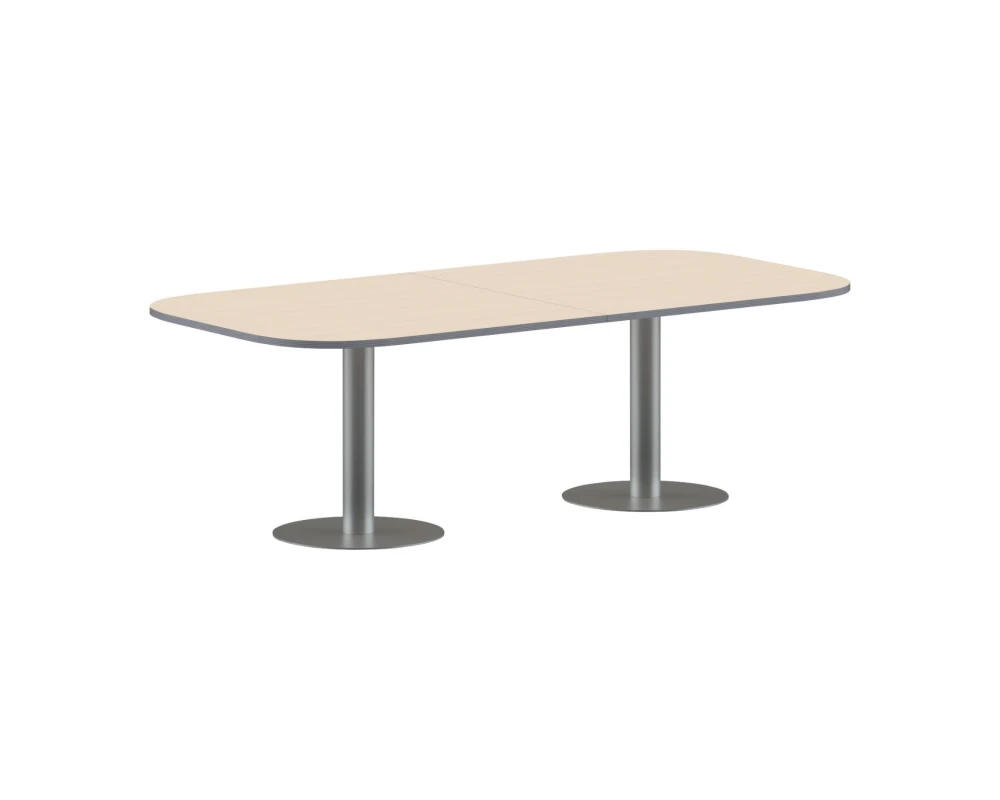 Конференц-стол на 6-8 человек овальный 2400х1200х750 Imago
