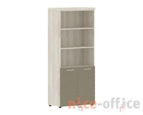 Шкаф с 1 комплектом глухих малых дверей и топом 854х452х1958 Torr Люкс images