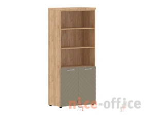 Шкаф с 1 комплектом глухих малых дверей и топом 854х452х1958 Torr Люкс images