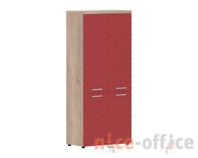 Шкаф с глухими средними и малыми дверьми 854х452х1958 Torr Люкс images
