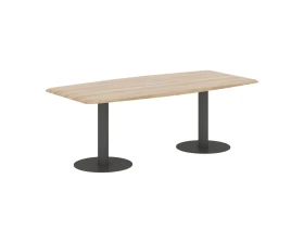 Конференц-стол прямоугольный 2200х1100х754 Вейв / Wave images