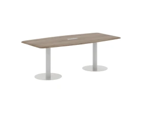Конференц-стол прямоугольный 2200х1100х754 Вейв / Wave images